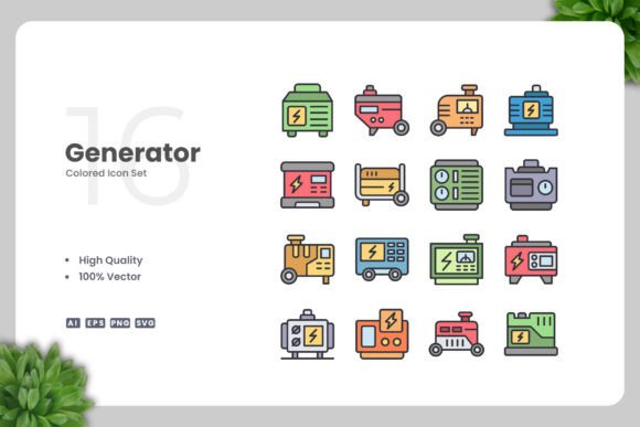 Generator Colored Icons: A Versatile Tool for Modern Design