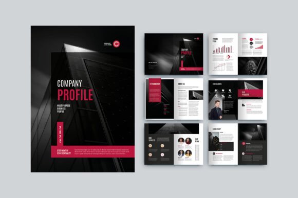 Marketing Agency Company Profile: A Professional Layout Template for Business Success