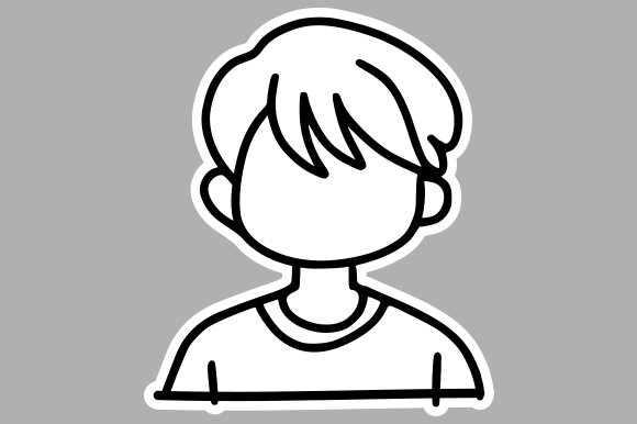Minimalist Faceless Cartoon: A Versatile Asset for Modern Designers