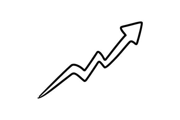 Rising Arrow with Business Growth